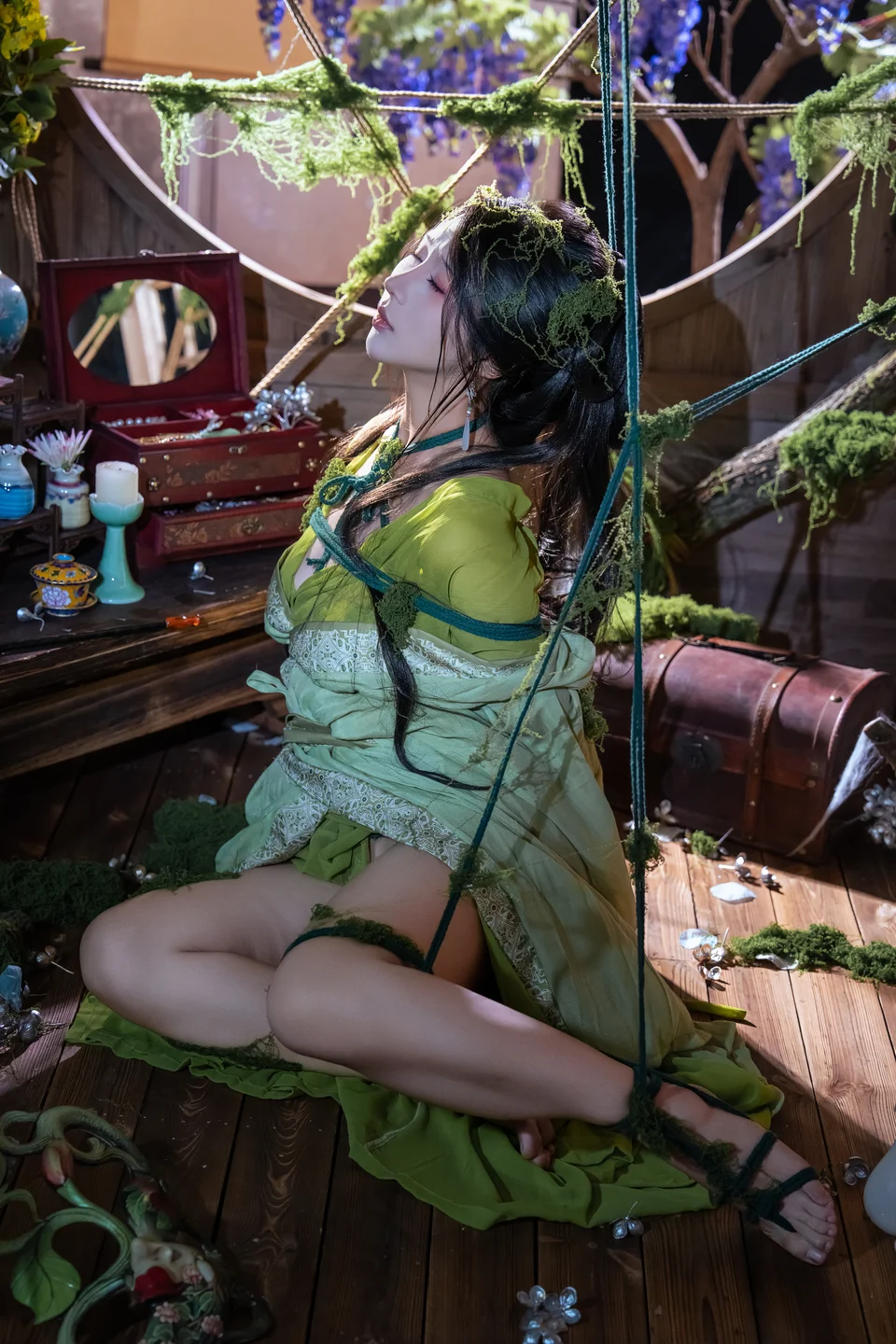 云溪溪 - &奶桃桃 苔缚 [93P,1V-3.38GB] tg@simisebaisi 【丝足阁】007.webp